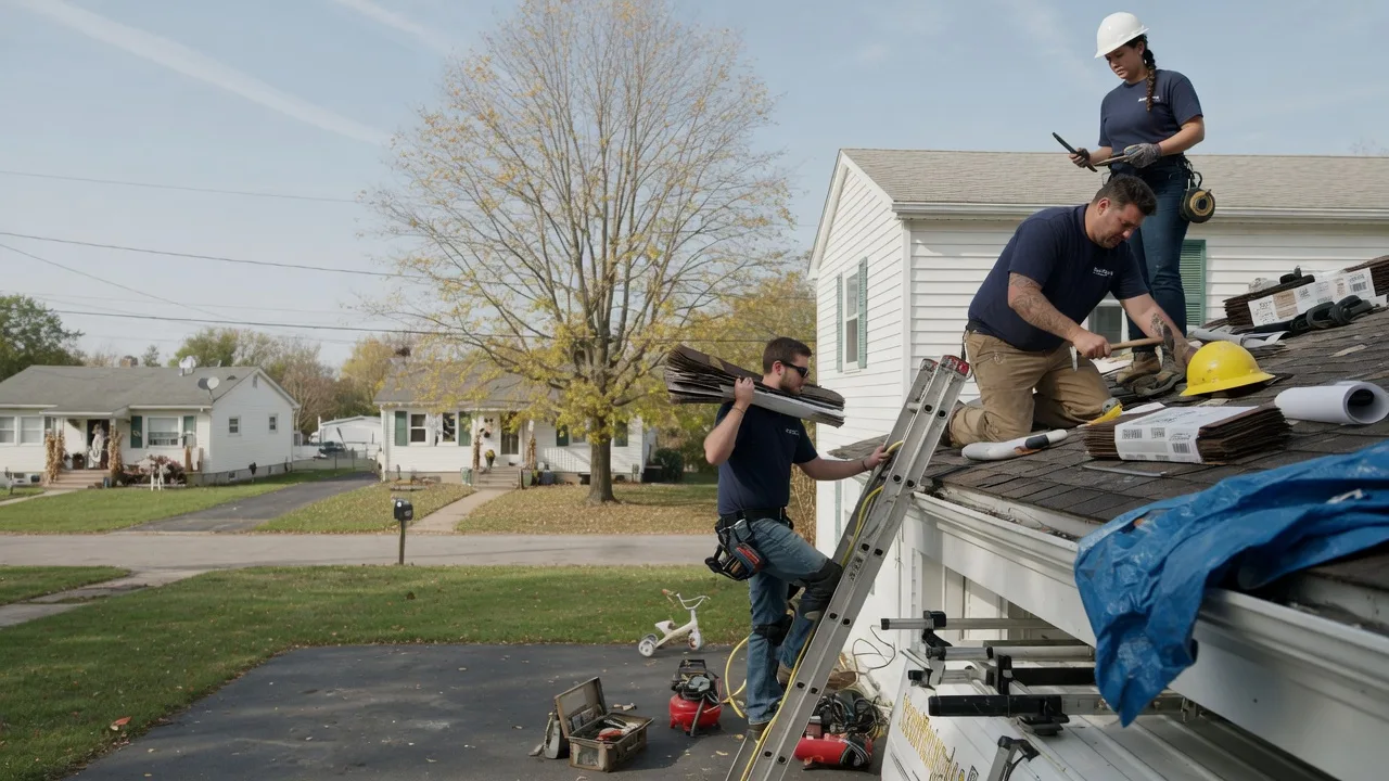Local Roofing Contractors in Harrisonville, MO near me